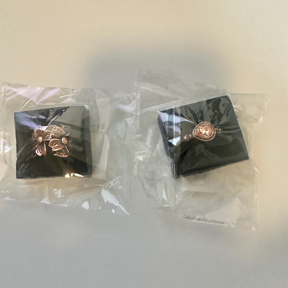 NWT Paparazzi Bundle of 2 Copper Tone Rings‎ Flexible Fit Stretch Bands